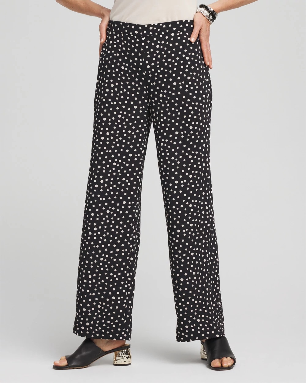 Dot Soft Cropped Pants | Chico's